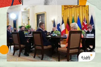 ترمب يقطع اجتماعه مع قادة أوروبا للاتصال ببوتين