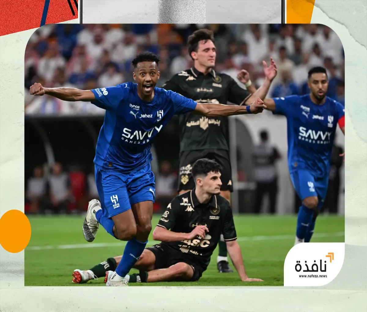 ناصر الدوسري رجل الهلال في المواعيد الكبرى | نافذة الشرق