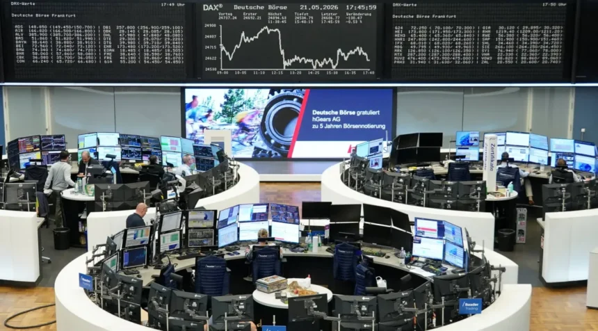 الأسهم الأوروبية ترتفع بدعم تفاؤل حذر بشأن محادثات السلام | نافذة الشرق الأسهم الأوروبية ترتفع بدعم تفاؤل حذر بشأن محادثات السلام | نافذة الشرق
