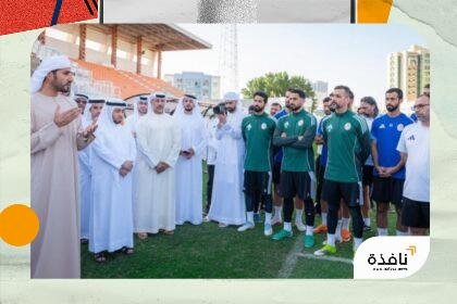 عمار بن حميد يوجّه بمكرمة بنحو 5 ملايين درهم لنادي | نافذة الشرق