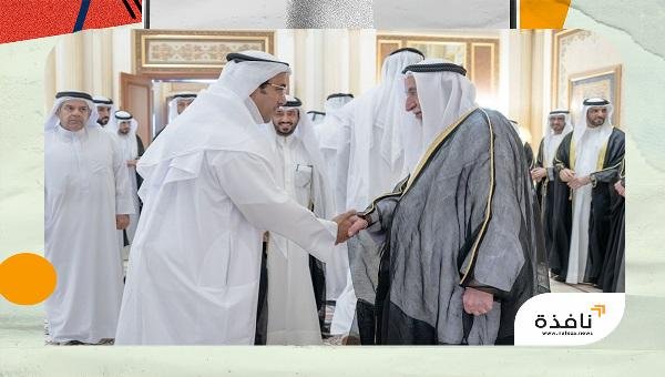 بالفيديو.. حاكم الشارقة يستقبل المهنئين بعيد الأضحى المبارك في قصر | نافذة الشرق بالفيديو.. حاكم الشارقة يستقبل المهنئين بعيد الأضحى المبارك في قصر | نافذة الشرق