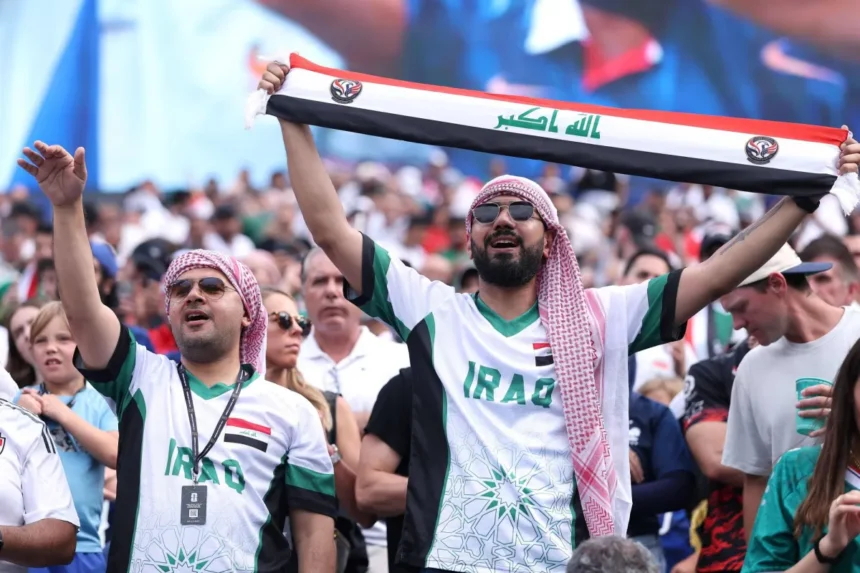 الجماهير العراقية تتقاطر على ملعب فيلادلفيا رغم العاصفة | نافذة الشرق الجماهير العراقية تتقاطر على ملعب فيلادلفيا رغم العاصفة | نافذة الشرق