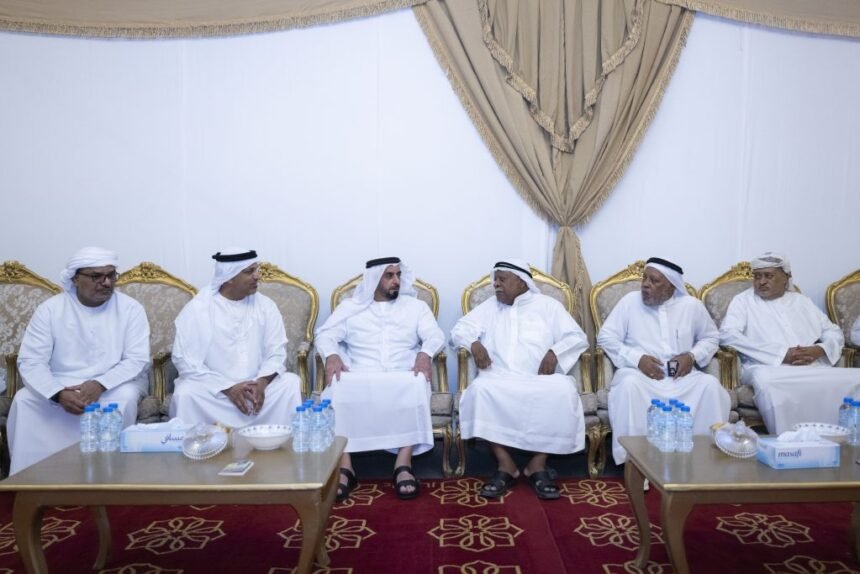 سيف بن زايد يقدم واجب العزاء لأسرة الشهيد عيسى غلوم | نافذة الشرق