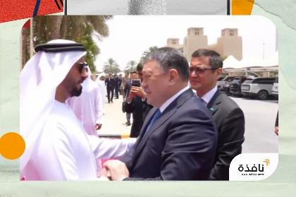 بالصور.. سيف بن زايد يلتقي وزير الشؤون الداخلية الكازاخستاني ويشهد | نافذة الشرق