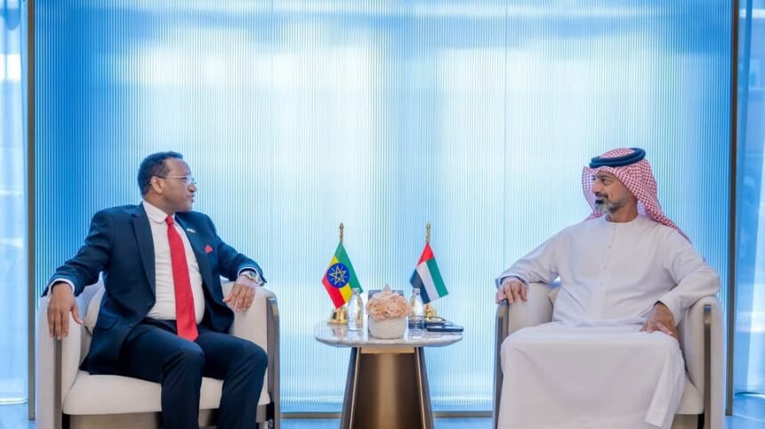 عمار بن حميد يستقبل سفير إثيوبيا لدى الدولة | نافذة الشرق