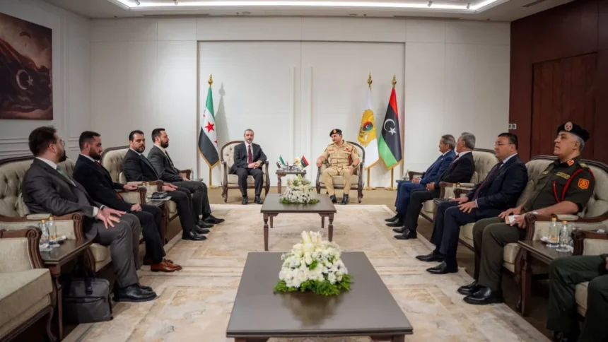 الشيباني في بنغازي ويلتقي صدام حفتر | نافذة الشرق